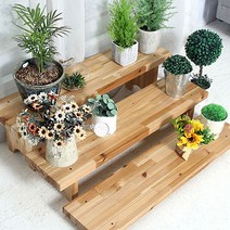 어반데코 원목화분받침 400 x 200 x 150 mm, 혼합색상