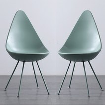 노아가구 물방울 의자 2p, 민트그린