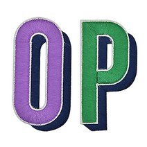 패션포인트 자수 와펜 알파벳입체 세트 대, O, P, 1세트