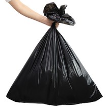 네이쳐리빙 모던데일 분리수거함 비닐봉투 검정, 80L, 100매