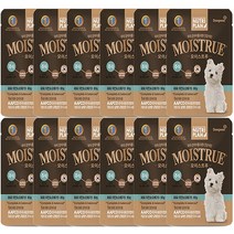 동원 뉴트리플랜 1세 이하 강아지 퍼피 모이스트루 독 주식사료 12p, 치킨 + 오메가3, 80g, 12개