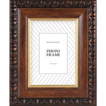 665클래식 사진액자, 브라운