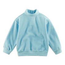 마리앤모리 아동용 비비 후리스 반폴라 티셔츠