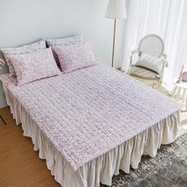 바니루이스 헤일리 착번아웃 극세사 패드겸 카페트, 핑크