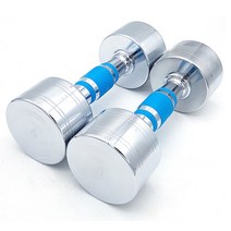 헬스 3중 크롬 도금 럭셔리 파워 아령 4kg, 파워아령B