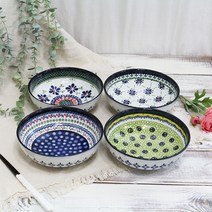 폴라브 면기 4종 세트, 멜론,체리,클로버,데이지, 1세트