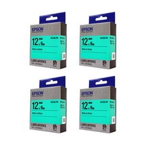 엡손 라벨카트리지 SC12G 12mm 4p, 혼합색상, 9mm
