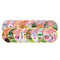 Pinkalicious & Peterrific 핑크 공주 1 + 2집 DVD, 16CD