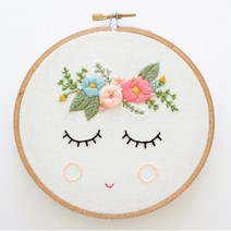 에이엘비 이지자수 DIY키트 15cm, 1세트, 미소(n18)