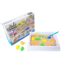 세계유통 매직 샌드 모래놀이 세트 중, 혼합색상, 1420g