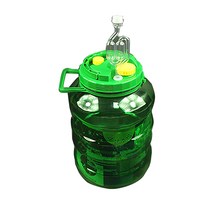 행복한 농부 S자형 에어락 + 페트병 10L, 1세트