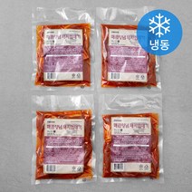 8도포차 매콤양념 돼지껍데기 (냉동), 180g, 4개