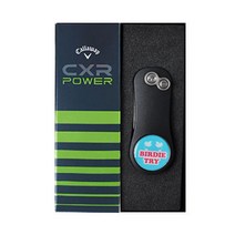 캘러웨이 CXR POWER 골프공 2피스 3구 + 피치픽스 비틀 세트, 골프공(화이트), 피치픽스(그린), 1세트