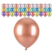 파티팡 크롬벌룬 라운드 30cm, 혼합색상, 50개