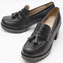 여성용 여성 테슬 장식 로퍼 힐 TC 79404