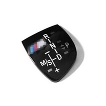 굿즈인홈 BMW M로고 기어노브 상태표시 패널, 기어, 블랙, BMW F바디 스포츠형