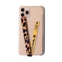 하이루프 휴대폰 핑거 스트랩 251127, 44 BEIGE LEOPARD, 1개