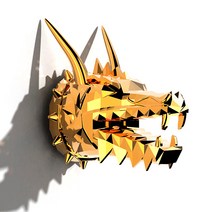 도그독 카이도 와켄 고급 프렌치불독 차량용 방향제 메탈릭골드 화이트코튼 본품, 1개입, 1개