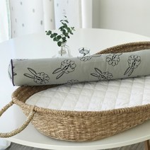 송송키즈 그레이래빗 유아 바디필로우 커버, 혼합색상