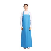 THE앞치마 우레탄 방수 H형 앞치마 대, 매트스카이블루, 1개