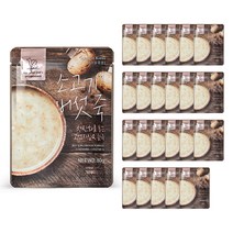 원더푸드 강아지 건강죽, 소고기 버섯죽, 80g, 24개