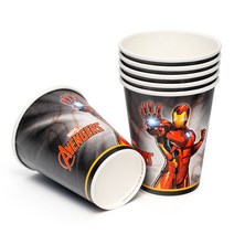 디즈니 마블 종이 파티컵 아이언맨 오리지널 290ml, 1000개