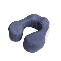 한국코리스 알칸타라 메모리폼 목쿠션 시즌2, 코발트블루