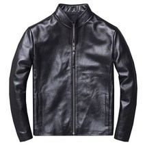 신델 남성용 가죽 캐주얼 재킷 rl0104