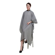 미용실 컷트보 가운 드라이보 미용용품 넥셔터 넥커버 얇은벨크로 기본 폭140 길이160cm, 퍼플그레이, 1개