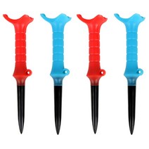 카시야골프 에이밍 싱글 골프티 4p, 랜덤발송