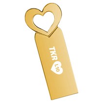 티케이리테일 USB 메모리 2.0 골드 L10-032G, 32GB