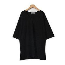 린다샵 여성용 노가니 U넥 베이직 반팔 T6385K12