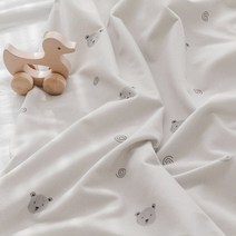 베베누보 유아용 더블 블랭킷, 라인베어