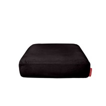 퍼피엔젤 SSOOOK 면벨로아 사각쿠션 커버 PA-BV196, 999 BLACK
