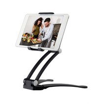 EZ 벽걸이 및 천정 캐비넷 휴대폰 태블릿 거치대, DKM1000, 블랙