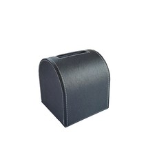 유피어 가죽 롤휴지케이스, 블랙