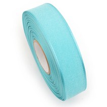 오간디 리본 펄샤인 15mm, 옥색, 45m