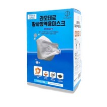 라오테르 황사 방역용 마스크 대형 KF94, 1개입, 50개