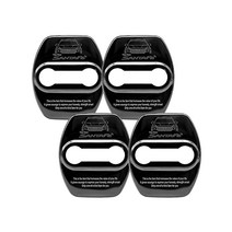 차모아 자동차 도어스트라이커 현대 더뉴싼타페 20년7월~ SH185 4p, 블랙크롬