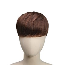 가발나라 남성 투블럭 베이직 스타일 부분가발, 허쉬브라운, 1개