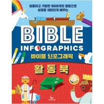 바이블 인포그래픽 활동북 엉뚱하고 기발한 100여개의 활동으로 성경을 재미있게 배우는, 성서유니온