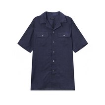 닥스 남성용 쿠반카라 셔츠 DMSH1B191N2