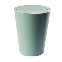 스타 심플 스윙 휴지통 8.5L, 그린, 1개