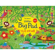 The Usborne 집중력놀이 Big Pad 신나는 수학 퍼즐, 커스틴 롭슨, 어스본코리아