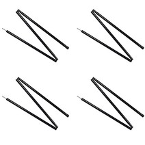 블랙벅 타프폴대 블랙 3단, 4개