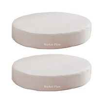 마켓플랜 고밀도 스펀지 방석 원형 5cm 2p