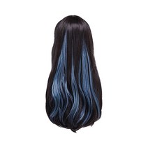 허니 베이비 보조 헤어피스 스트레이트 S, 애쉬블루, 4개