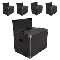 이사박스 밸크로 5호, 5개, 블랙