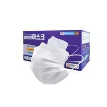 MB필터 일회용 덴탈마스크 성인용 개별포장 화이트, 50개입, 1개