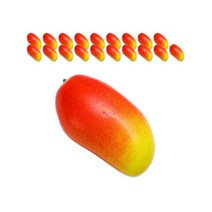 대한 과일 푸드 음식 모형 컨셉 촬영 인테리어 소품 20p, 020 애플망고